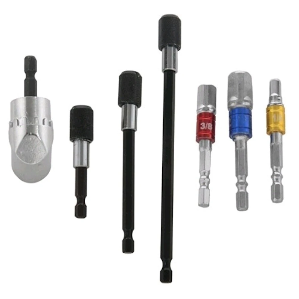 105 Degree Electric Drill Corner Changer Tool Set | Flexible Shaft & Extension Rod - Image 3