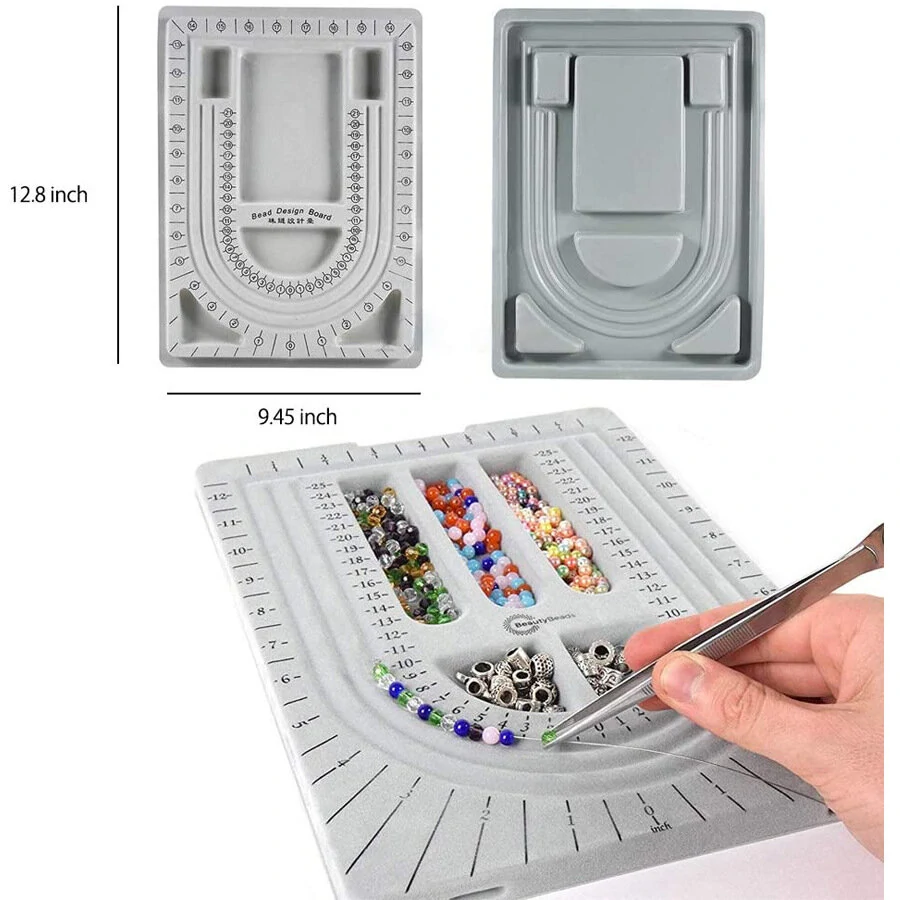 23PCS Leather Bag DIY Kit - Zipper Pliers Beading Needle Tools for Handmade Jewelry - Image 4