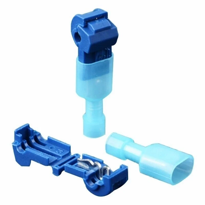 T2 Non-Destructive Wire Connector - 10/30/50 Pairs | Fast Wire Terminal Clamp | Blue - Image 3