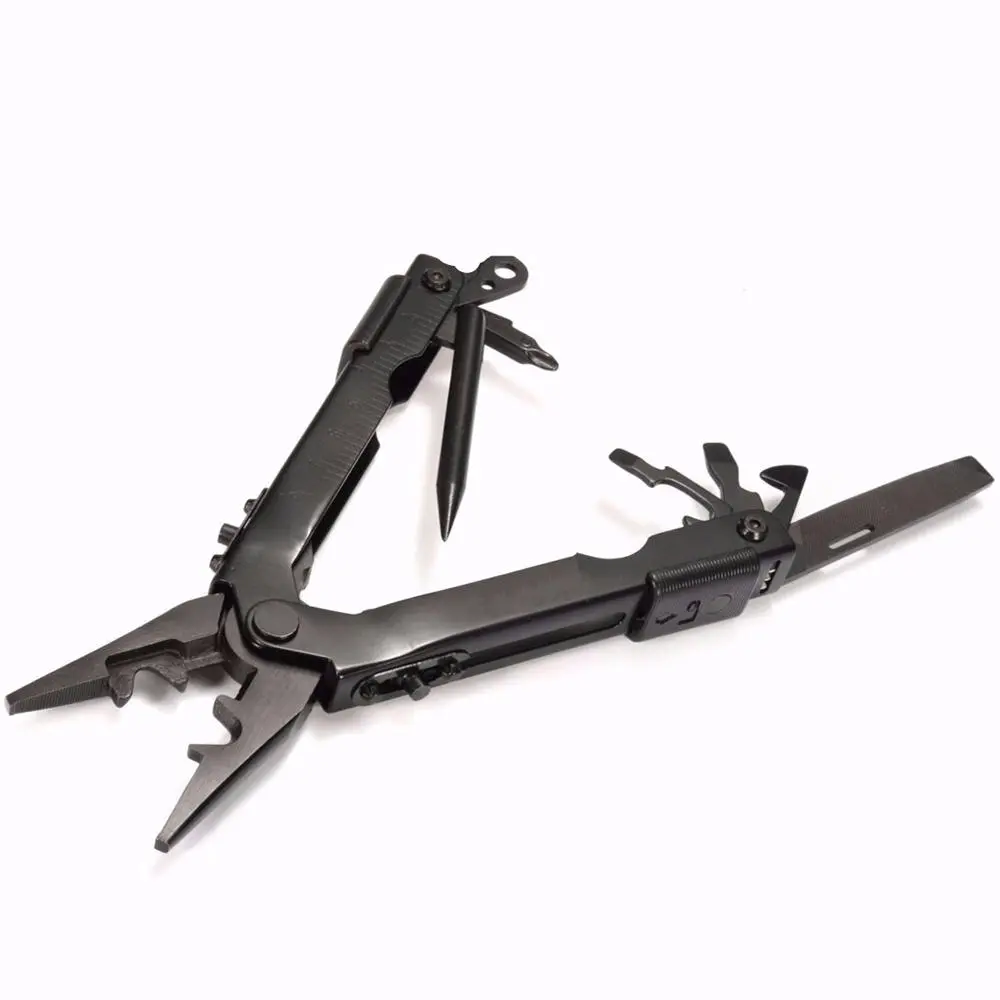 Multifunctional Tools Needlenose Plier Screwdriver Bottle Opener Camping Travel Tool - Image 4