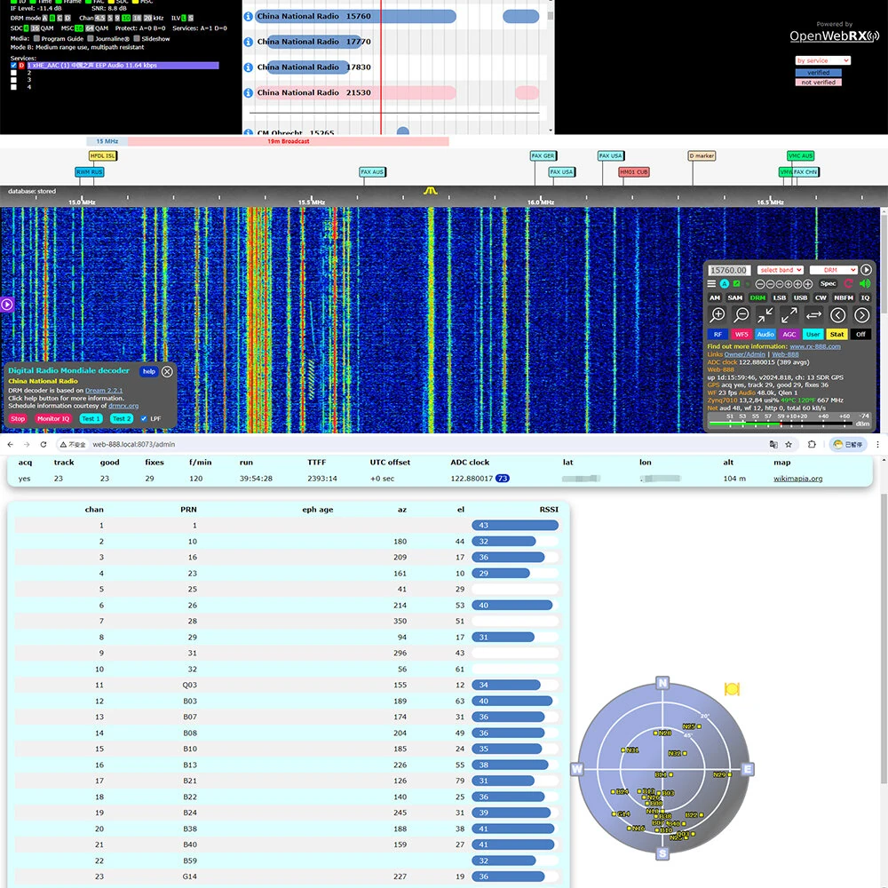 Web-888 SDR | 16-Bit ADC, 62MHz Bandwidth | Dual Antenna & GPS - Image 5