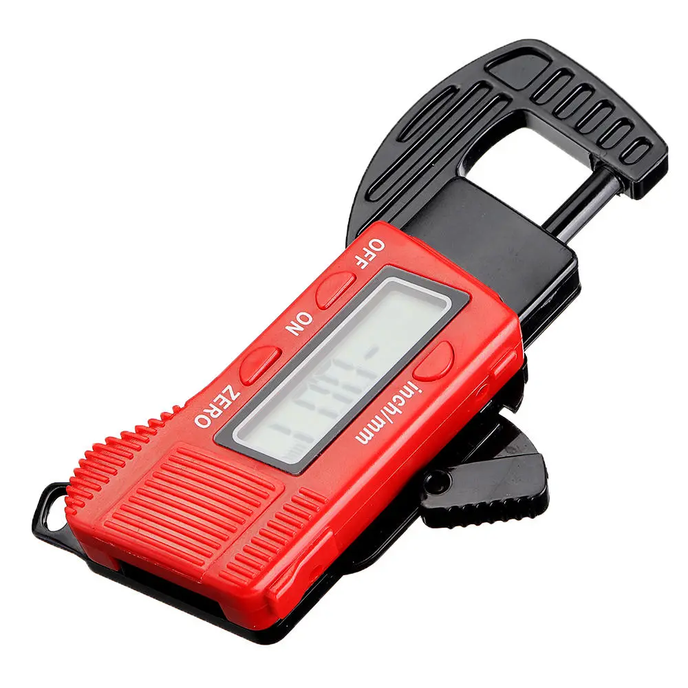 Drillpro Digital Thickness Caliper Gauge | 0-12.7mm Carbon Fiber Micrometer - Image 5