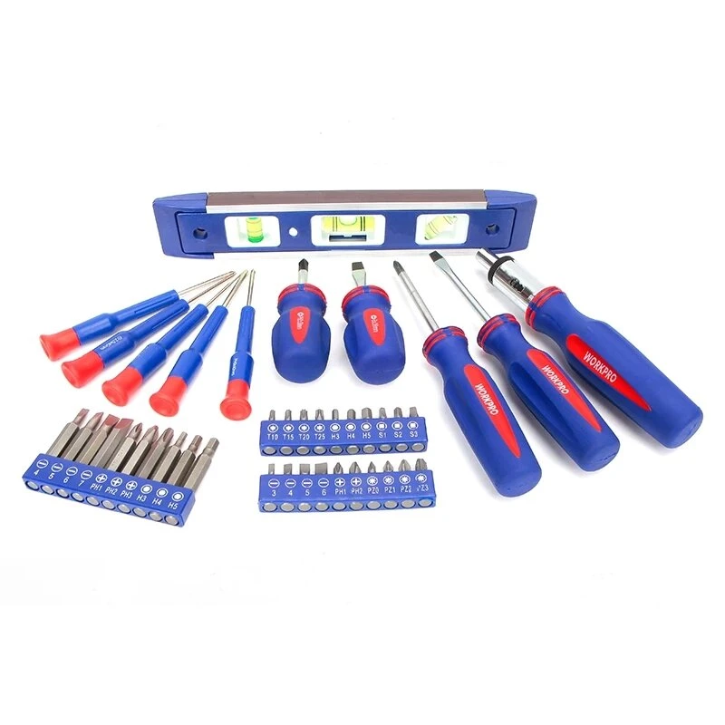WORKPRO 139-Piece Home Tool Set | Screwdrivers, Pliers, Sockets & Wrenches - Image 3