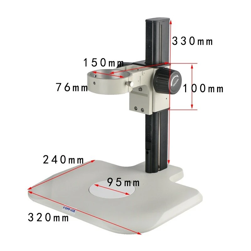 KOPPACE Microscope Bracket | 76mm Lens Diameter & 200mm Working Stroke - Image 4