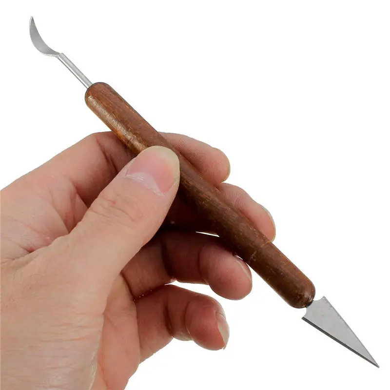 6pcs Polymer Clay Tools - Assorted Sculpting & Carving Set for Pottery Ceramics Craft - Image 5