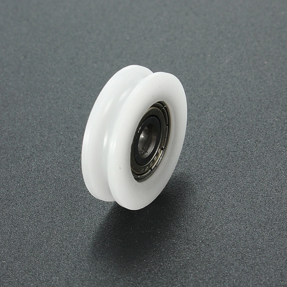 U Notch Nylon Pulley Wheel - 20Pcs 5x24x7mm Ball Bearing Roller for 3.8mm Rope - Image 5