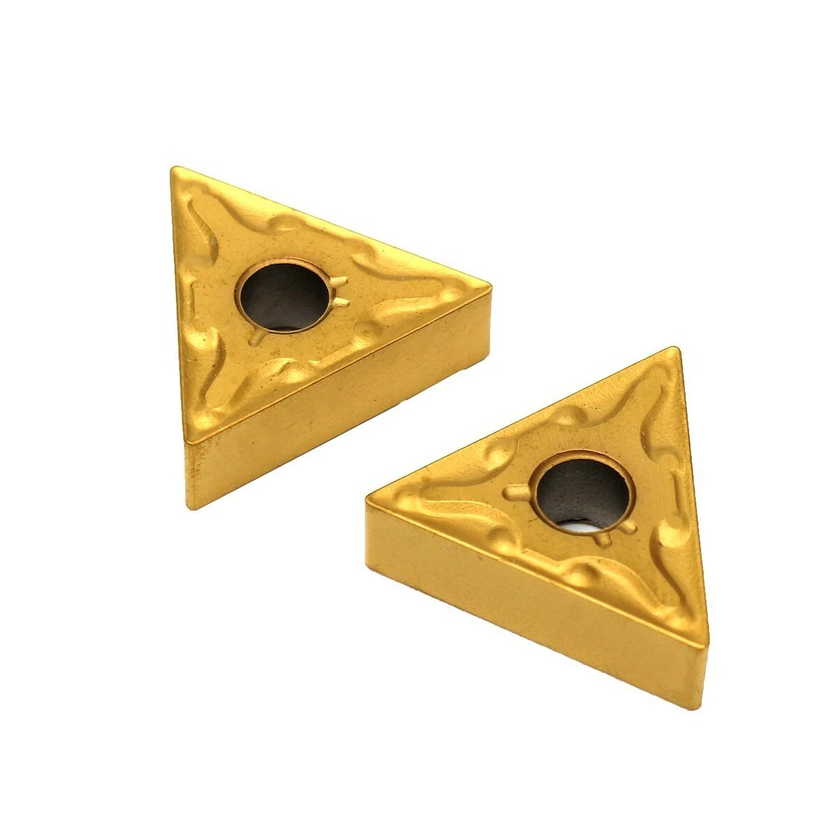 TNMG160404 Carbide Inserts - 10PCS Gold Coated for Cast Iron & Steel | High Strength - Image 5