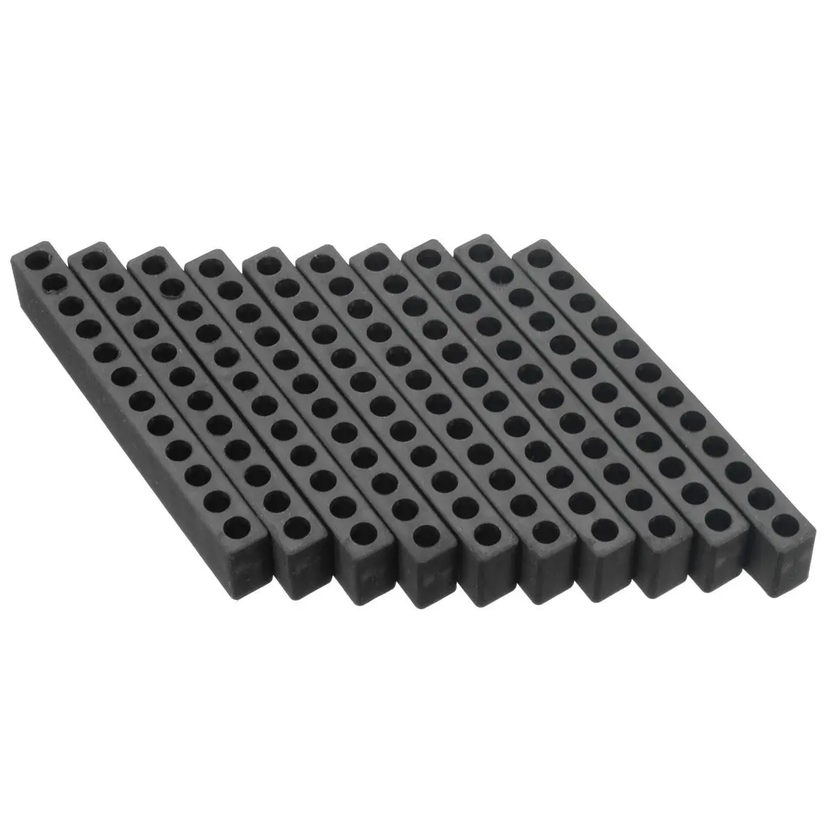 10pcs 12 Holes Hex Shank Screwdriver Bits | Plastic Storage Case Deck - Image 4