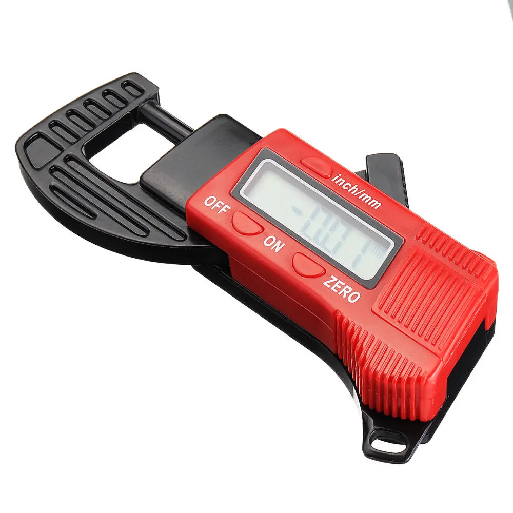 Drillpro Digital Thickness Caliper Gauge | 0-12.7mm Carbon Fiber Micrometer - Image 4