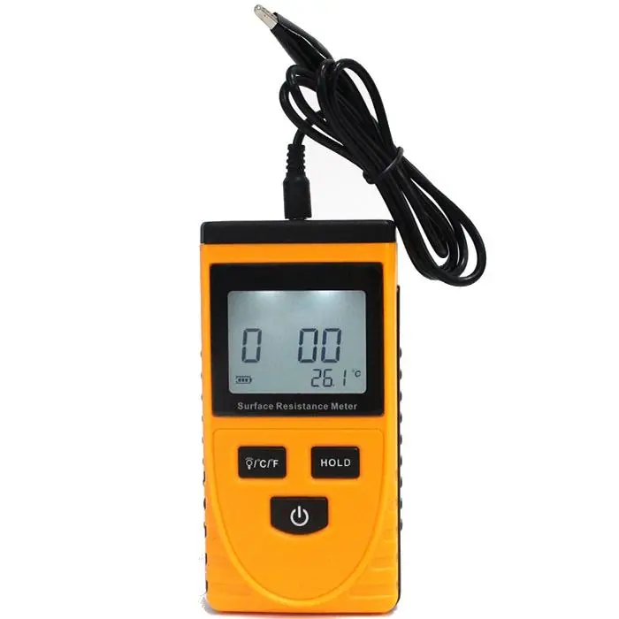 GM3110 Portable LCD Surface & Earth Resistance Meter | Data Hold Function - Image 2