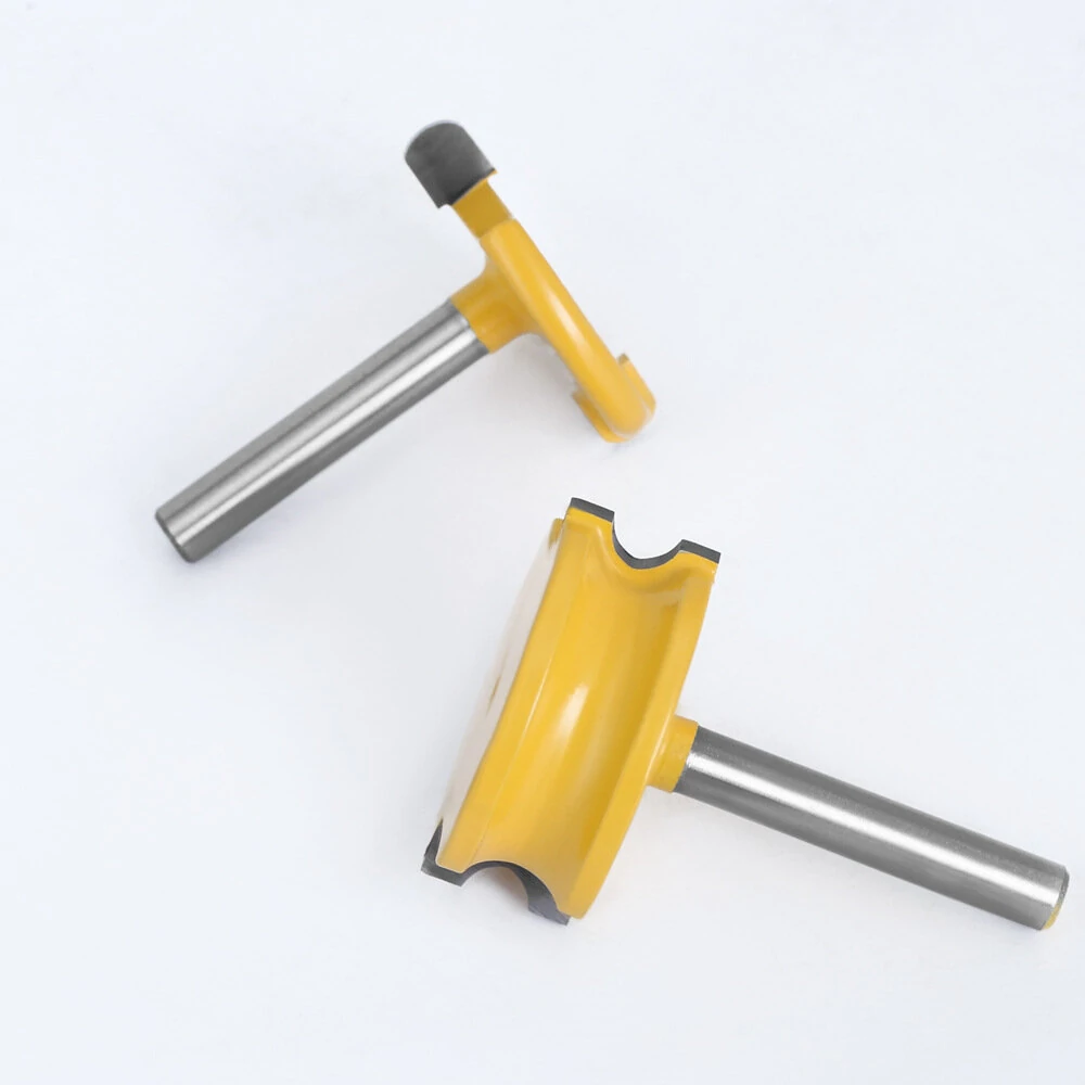 2PCS Canoe Flute & Bead Router Bit Set - 1/2 1/4 Shank | Precise Decorative Edges - Image 3