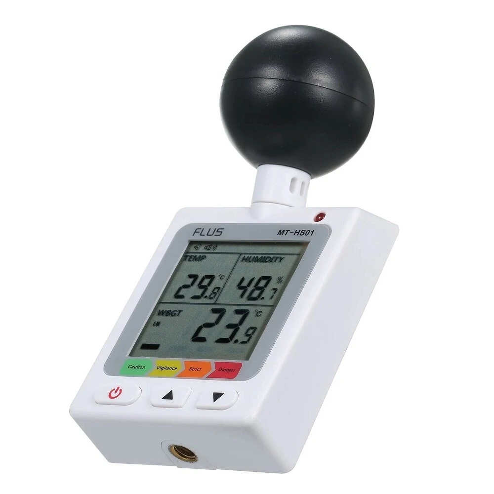 FLUS MT-HS01 WBGT Heat Stress Meter | Air Temperature Humidity Tester - Image 3