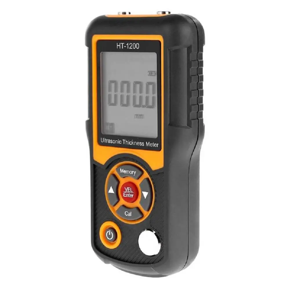 HT-1200 Ultrasonic Thickness Gauge | 1.2-225mm Range | 0.1mm Resolution | 4-Digit LCD - Image 2