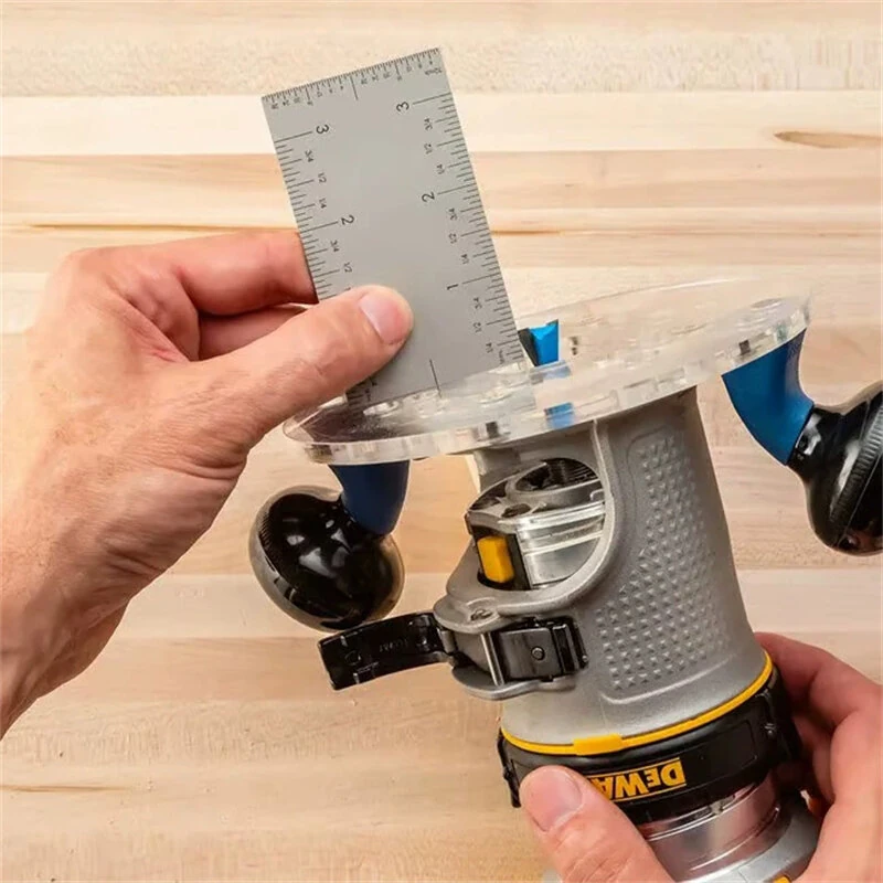 Stainless Steel Square Edge Ruler | 8.9 x 5 cm Compact Measuring Tool | Metric & Inch Markings - Image 3