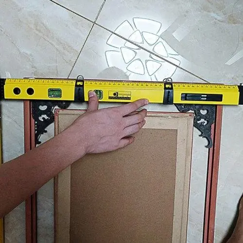 3-in-1 Aluminum Alloy Spirit Level with Compass & Protractor | Measuring Tool - Image 3