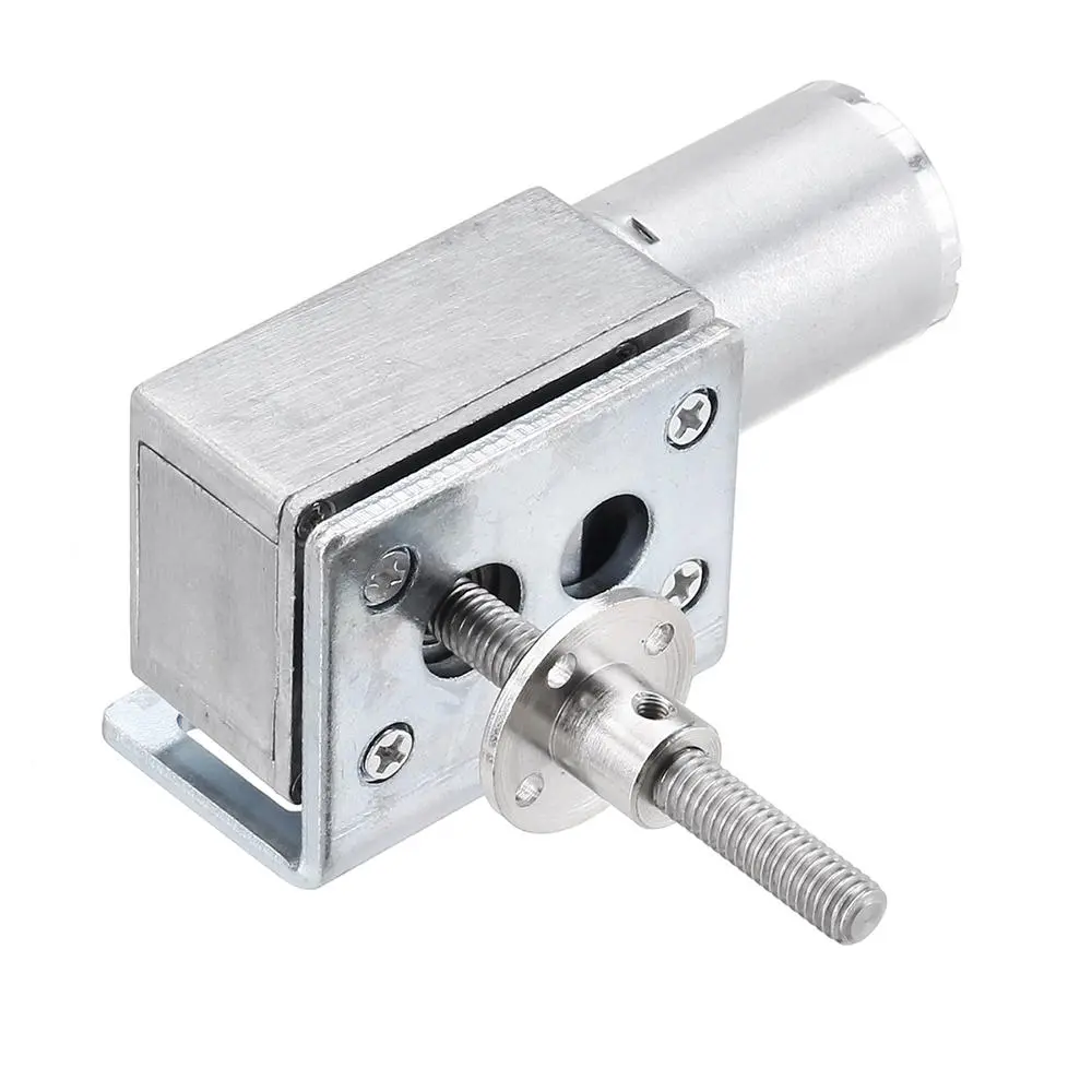 CHIHAI 24V 75RPM High Torque Turbo Worm Gear Motor | with Bracket & Coupler - Image 5