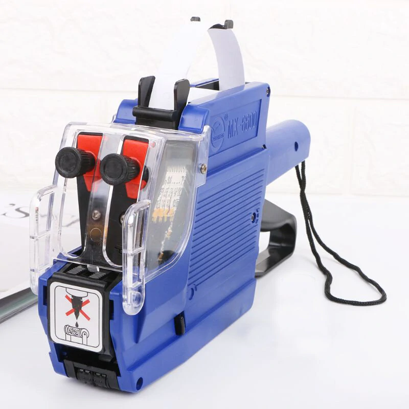 MX-6600 2-Line Pricing Labeller - 10 Digits Per Line for Retail Stores + Ink Roller - Image 4