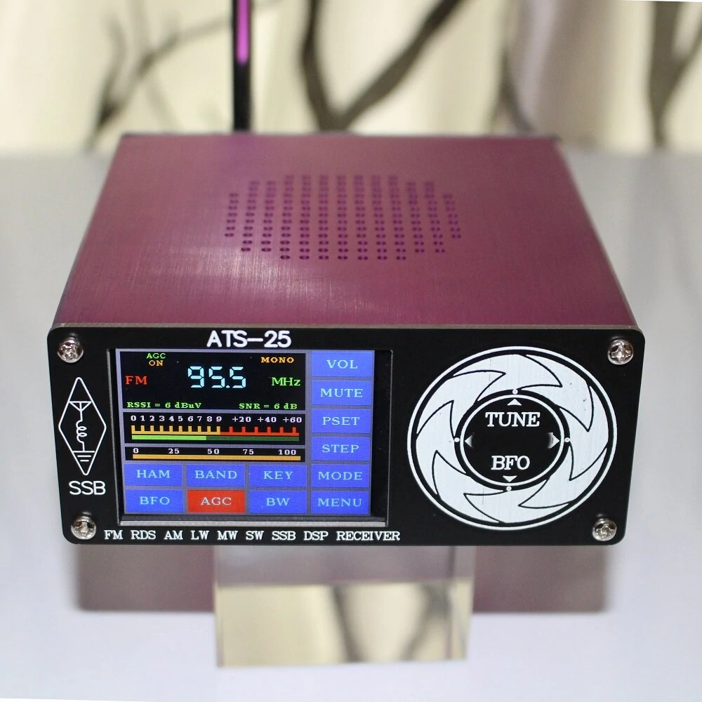 SI4732 Full Band Radio Receiver - 2.4 Inch Touch Screen | FM LW MW SSB - Image 3