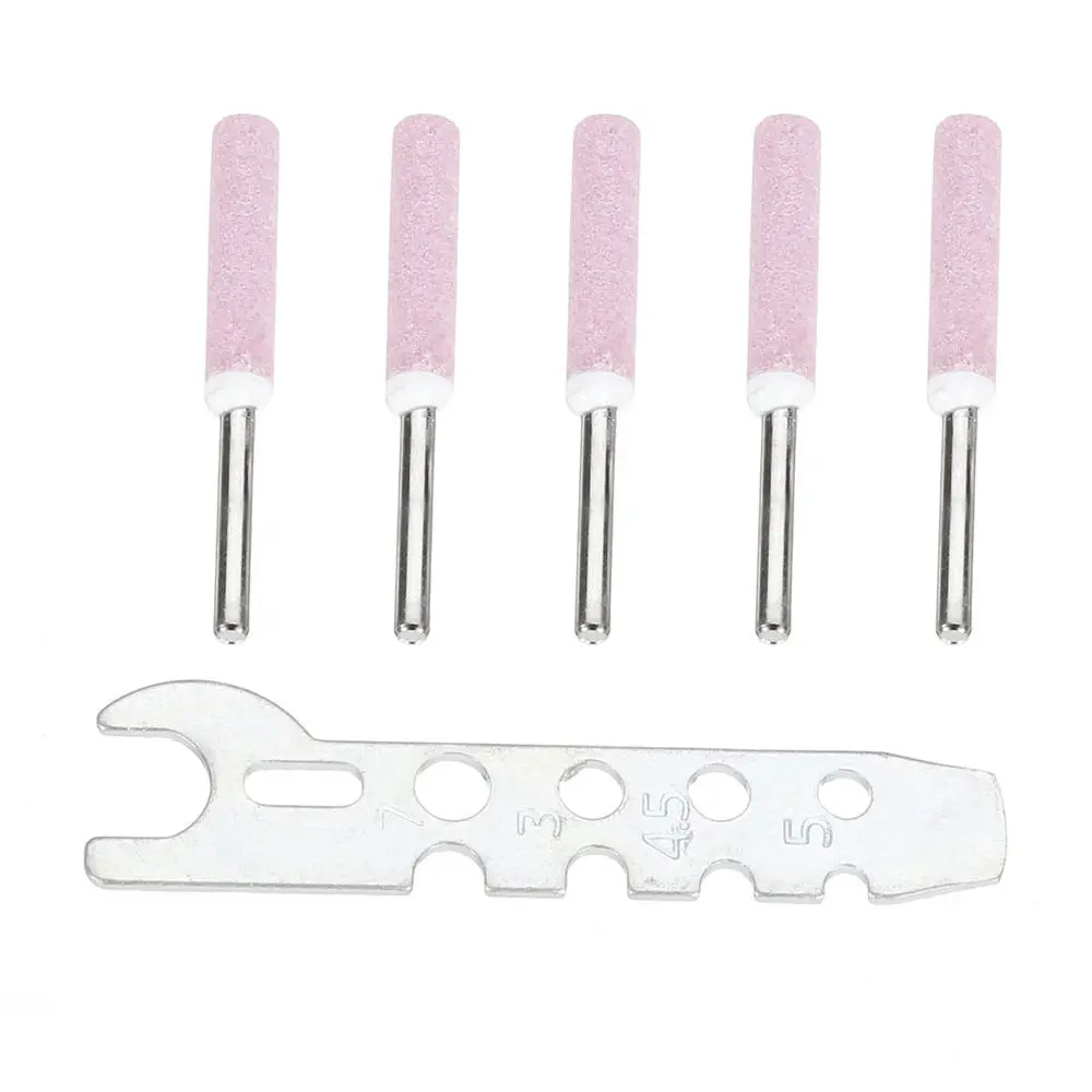 Chain Saw Sharpening Attachment - Grinding Stone & Wrench Set for Angle Grinder - Image 2
