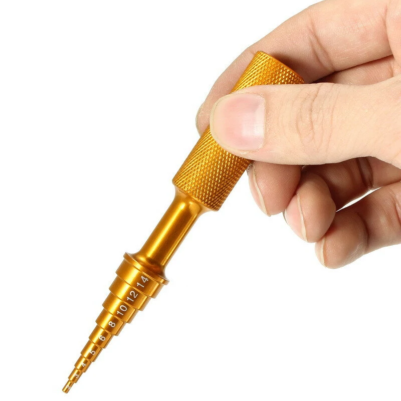 Aluminum Alloy Bearing Disassembler Tool | Gold/Grey for 2-14mm Bearings - Image 2