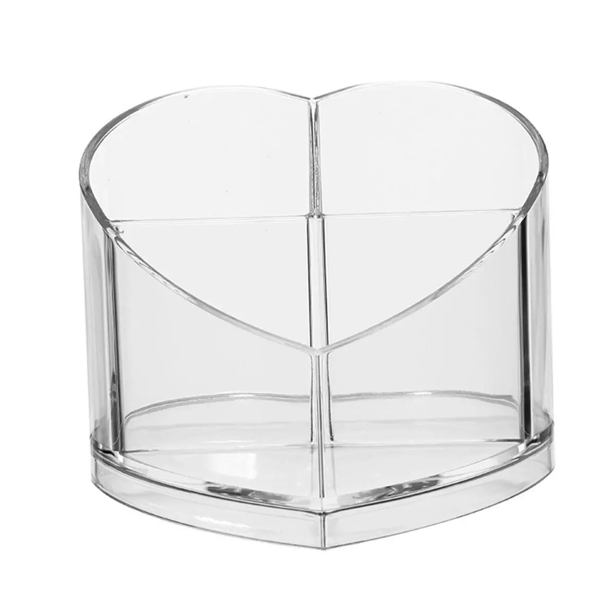 Acrylic Makeup Organizer Box - Clear Cosmetic Jewelry Case with Drawers - Image 3