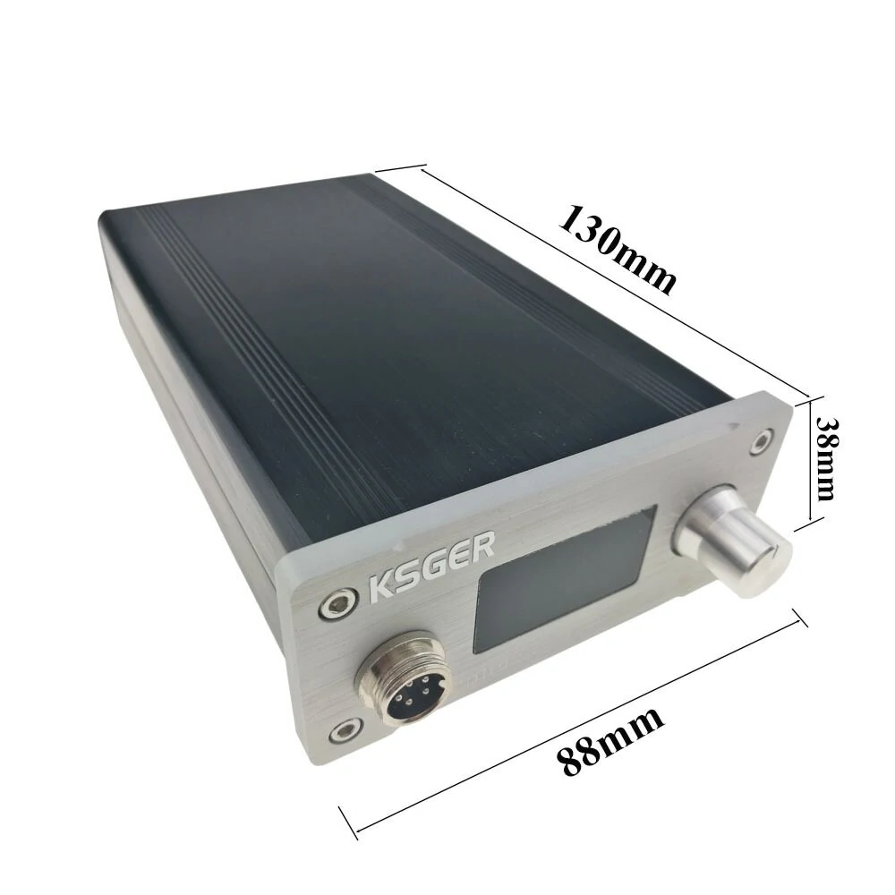 KSGER T12 Soldering Station - STM32 OLED DIY Kit with Aluminum Alloy Case - Image 4