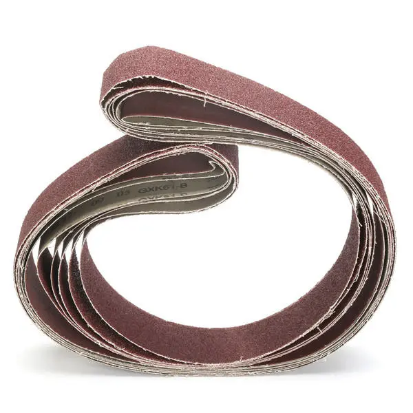 6pcs Mixed Grit Sanding Belts Set 2x72 Inch | 36-150 Grit Abrasive Belts - Image 4