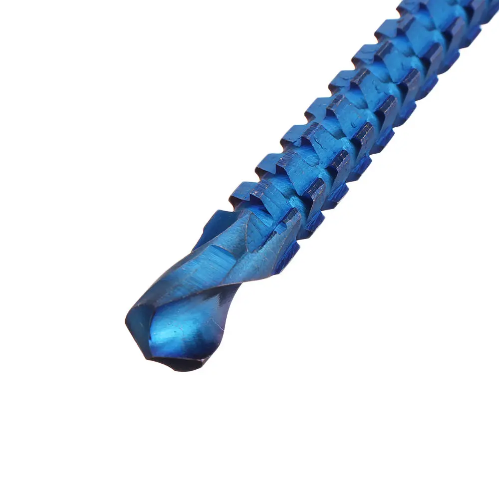 Drillpro 6Pcs Blue Nano HSS Drill Bits | 3-8mm for Wood Plastic Metal - Image 5