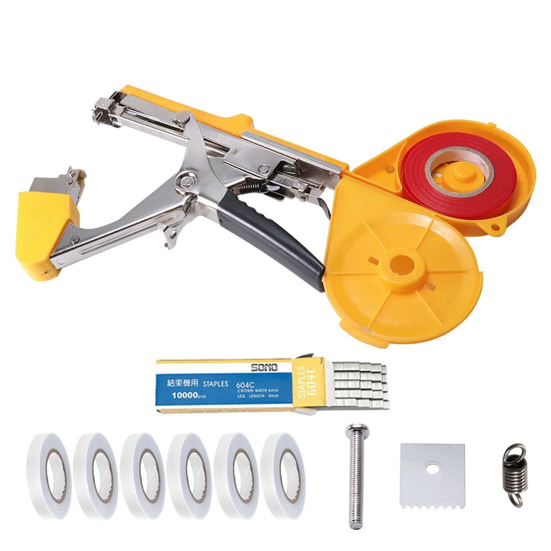 6PCS Garter Plant Tying Machine | Hand Tool for Branch Binding & Garden Tapes - Image 5