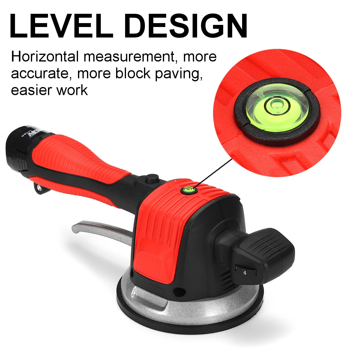 6 Speed Tile Tiling Machine with Suction & LED Light - 120x120cm Ceramic Floor Tool - Image 3