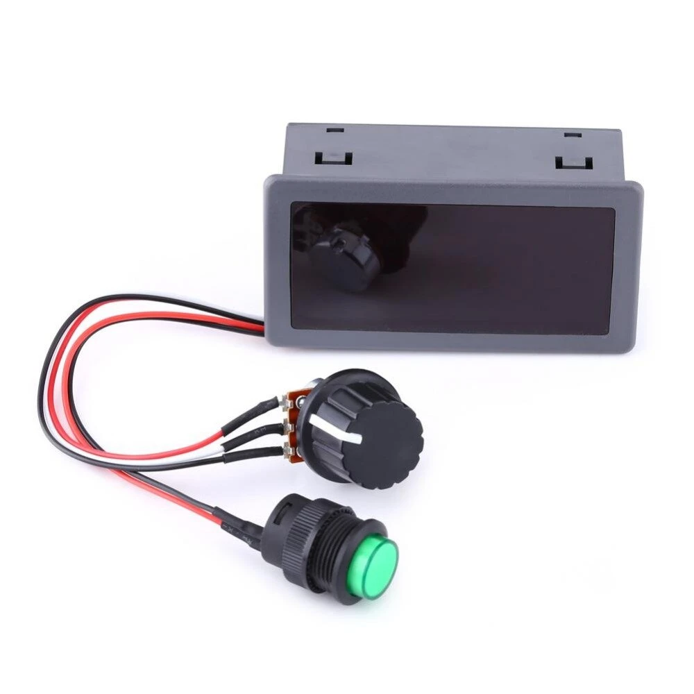 DC 6V-24V 5A PWM Motor Speed Controller | Digital LED Display & IR Remote - Image 2