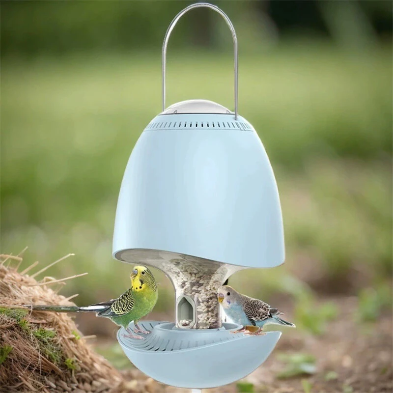 Intelligent Bird Feeder 3.5L Large Capacity | IPX5 Waterproof & Easy Clean | Audio Recording - Image 4