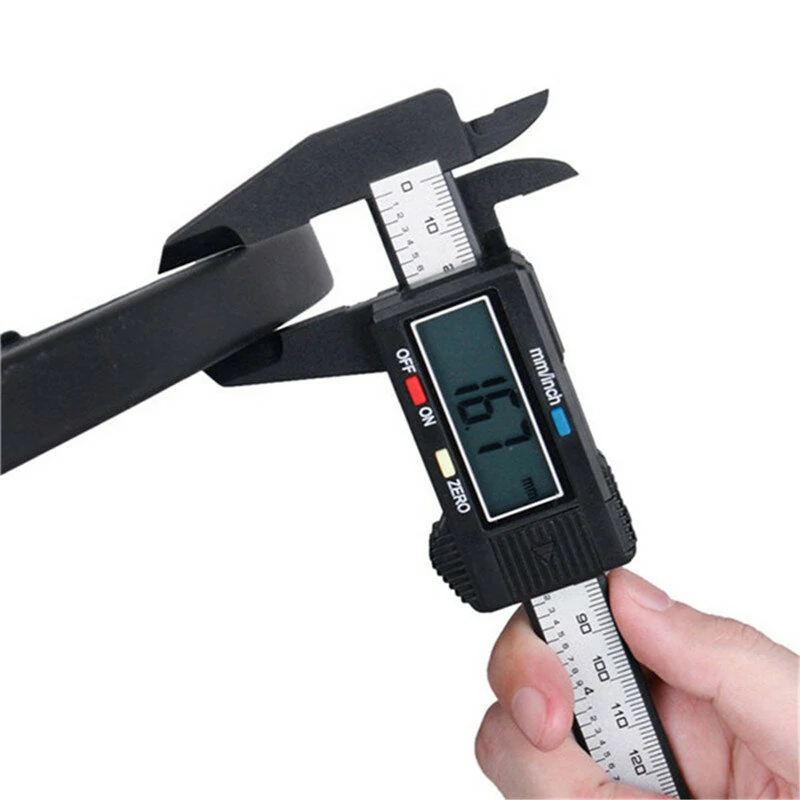 Carbon Fiber Digital Caliper - 6 Inch 150mm Electronic Vernier Ruler - Image 5