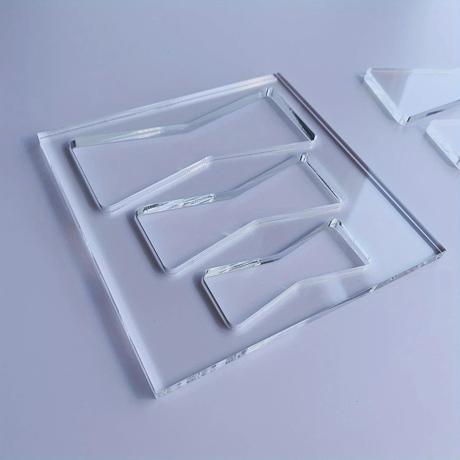 Butterflies Router Template Set - 5mm Thick Acrylic - Multiple Sizes for Woodworking - Image 3