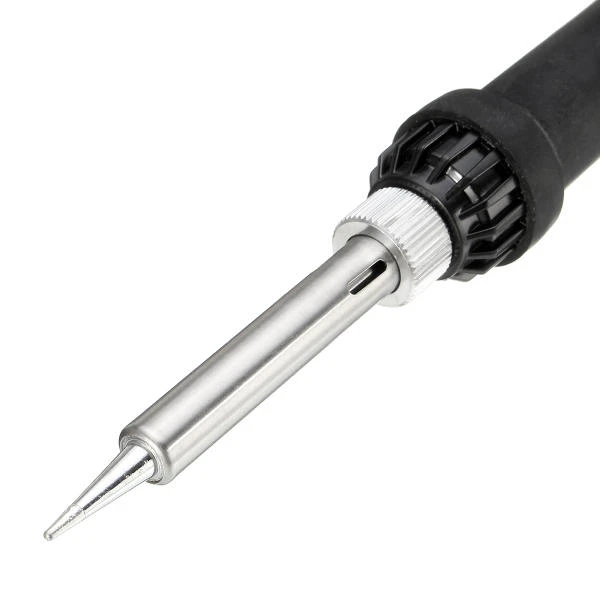 60W Adjustable Temperature Soldering Iron Kit - 110V/220V with EU/US Plug - Image 5