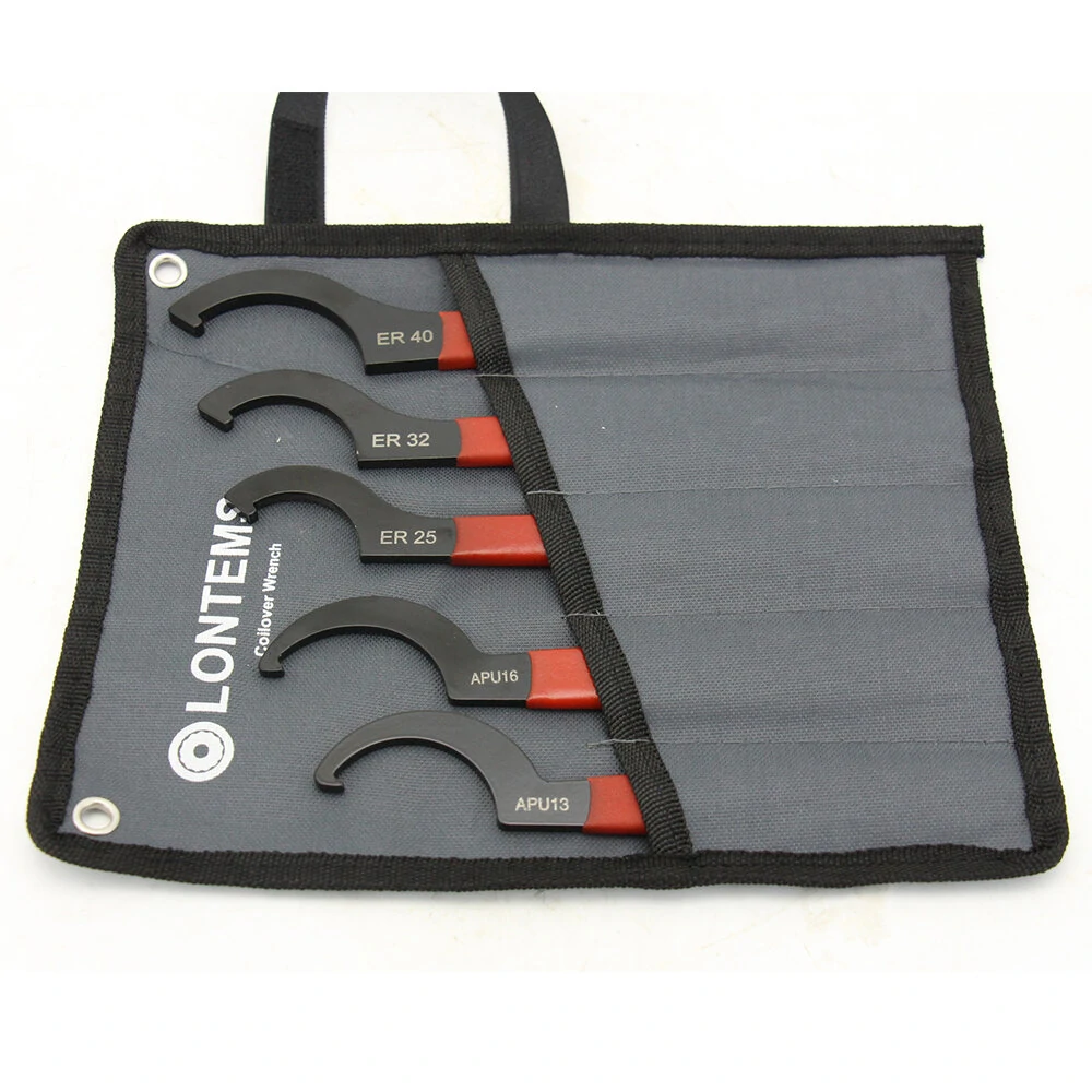 APU13 16 ER25 32 40 Wrench Set - 5PCS High-Speed Steel Tool for Precision Work-Holding - Image 4