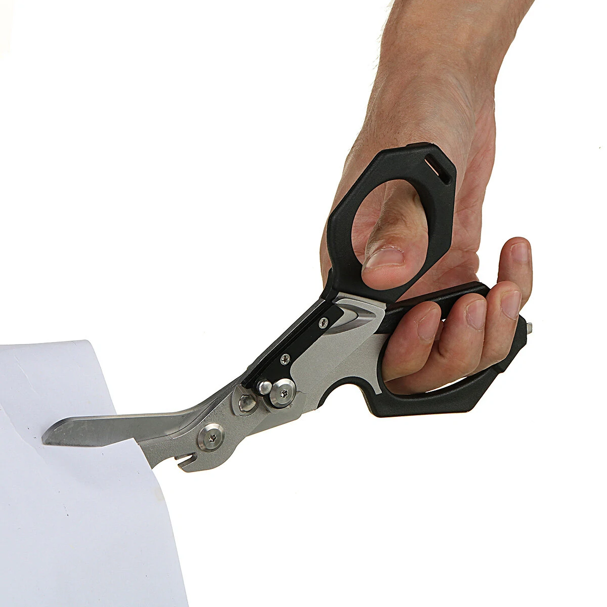Multifunctional 6-in-1 Scissors | Bottle Opener, Screwdriver & Metal Cutter - Image 5