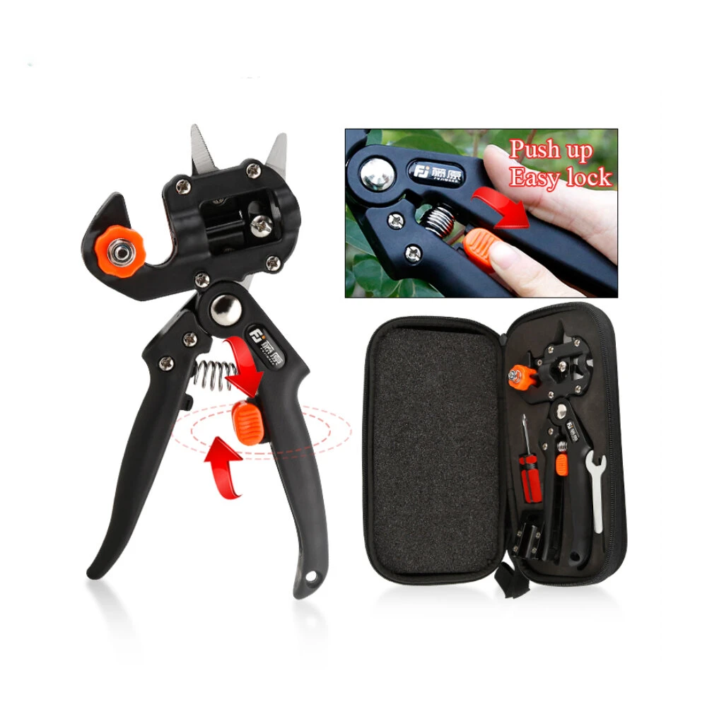 FUJIWARA Grafting Shears - 3 Style Blade Multi-Function Bud Cutter for Fruit Trees - Image 4