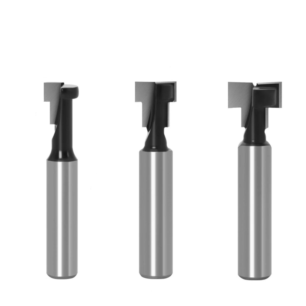 Drillpro 8mm Shank T-Slot Keyhole Router Bit | Carbide Cutter for Wood & T-Track - Image 5
