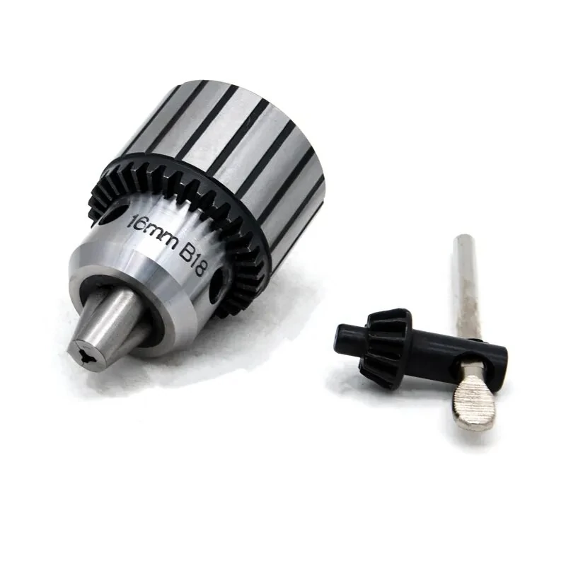 Keyed Drill Chuck for Lathe - 3-16mm Capacity - Carbide Steel Drill Attachment - Image 5