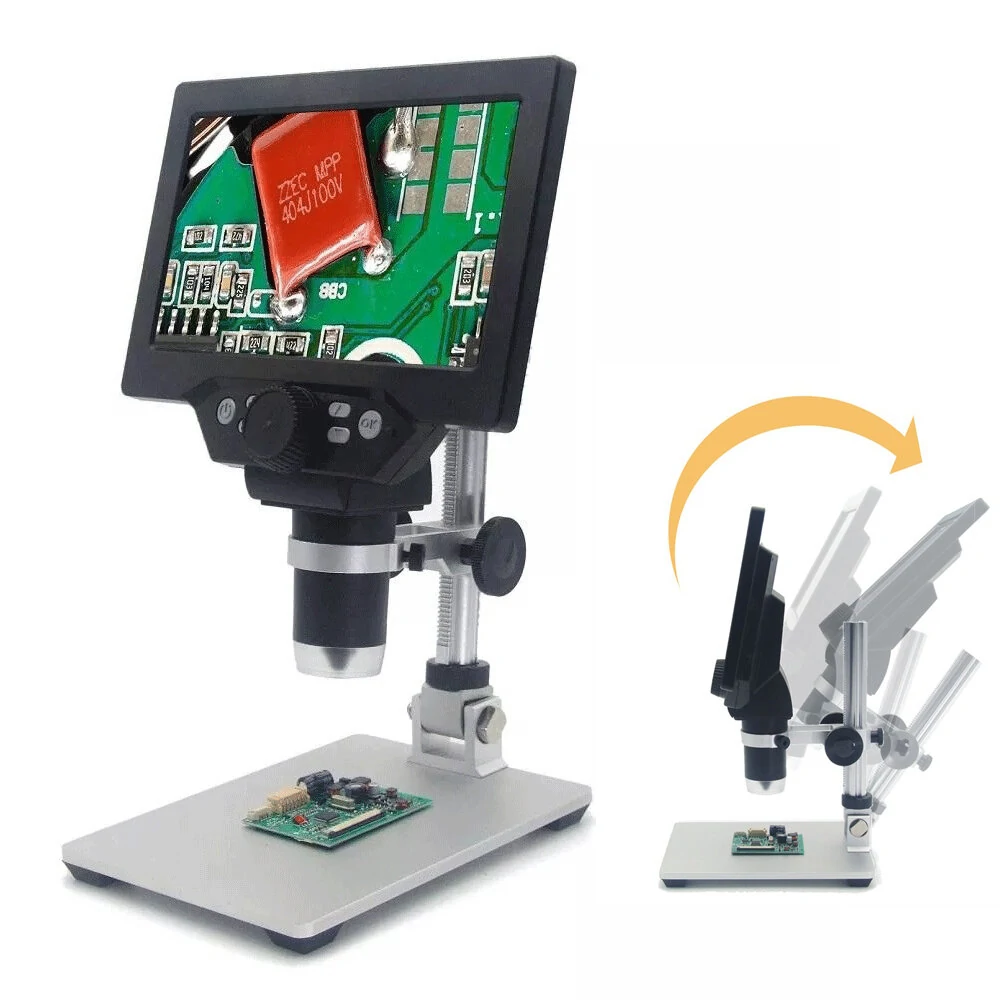MUSTOOL G1200 Digital Microscope | 7 Inch LCD Screen 12MP 1-1200X Magnification - Image 2