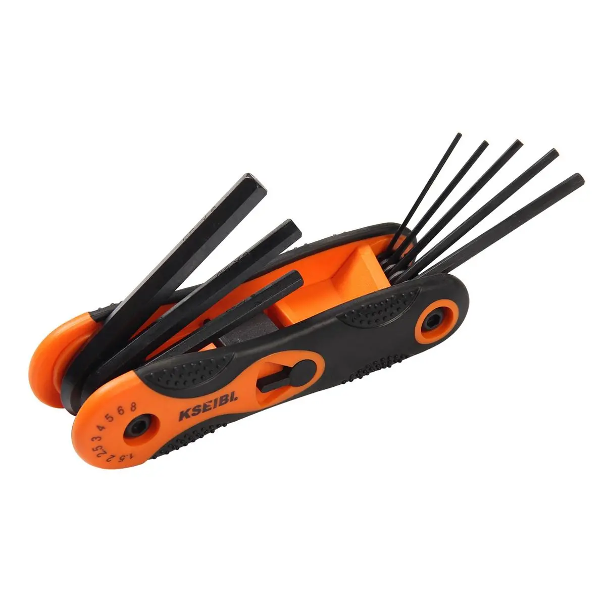KSEIBI CR-V Folding Screwdriver Set | Metric Hex Key Wrench for Bike Repair - Image 2