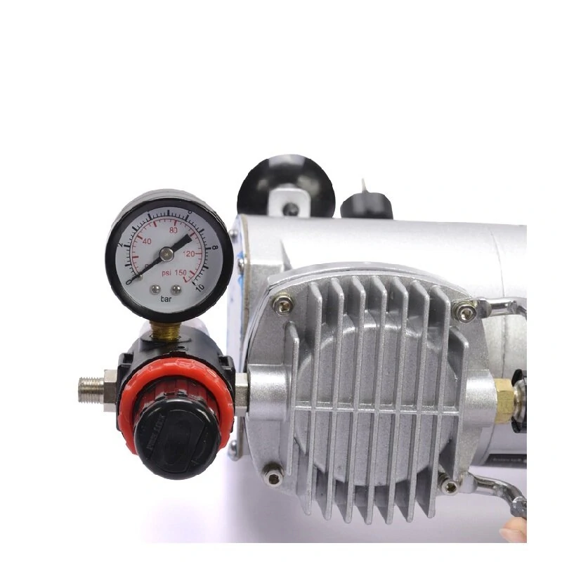 TC-20B Airbrush Compressor | 1/5HP 220V with K3 Sprayer & Vacuum Pump - Image 3