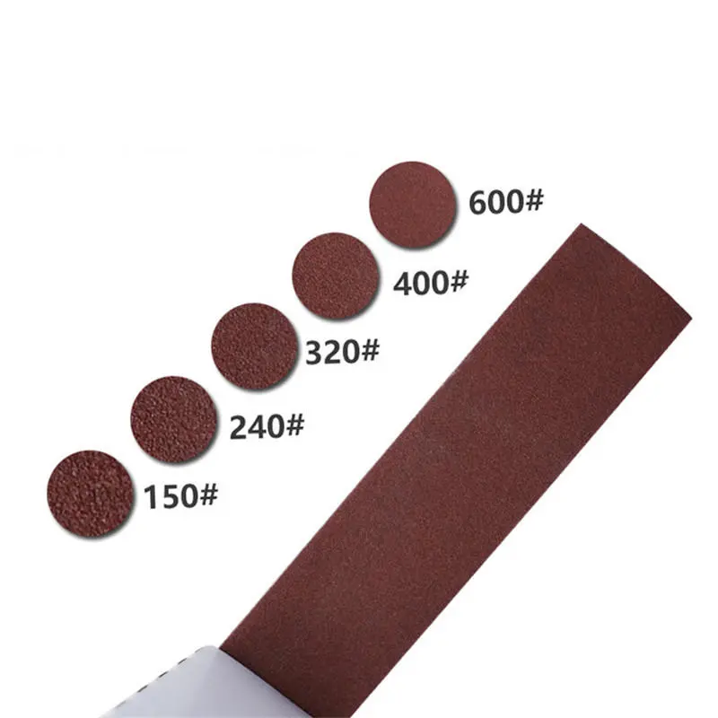 Drillpro 50m Sanding Belt Roll | 150-600 Grit Emery Cloth for Wood & Metal - Image 2