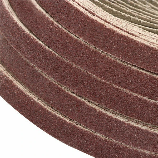Drillpro 10pcs 60-600 Grit Sanding Belts | 15mm x 452mm for Angle Grinder Adapter - Image 5