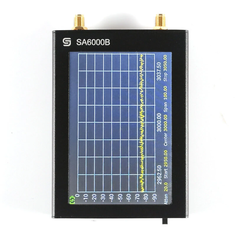 Siglent SA-6000B Spectrum Analyzer | 30MHz-6GHz Portable | 4-inch Touchscreen - Image 2