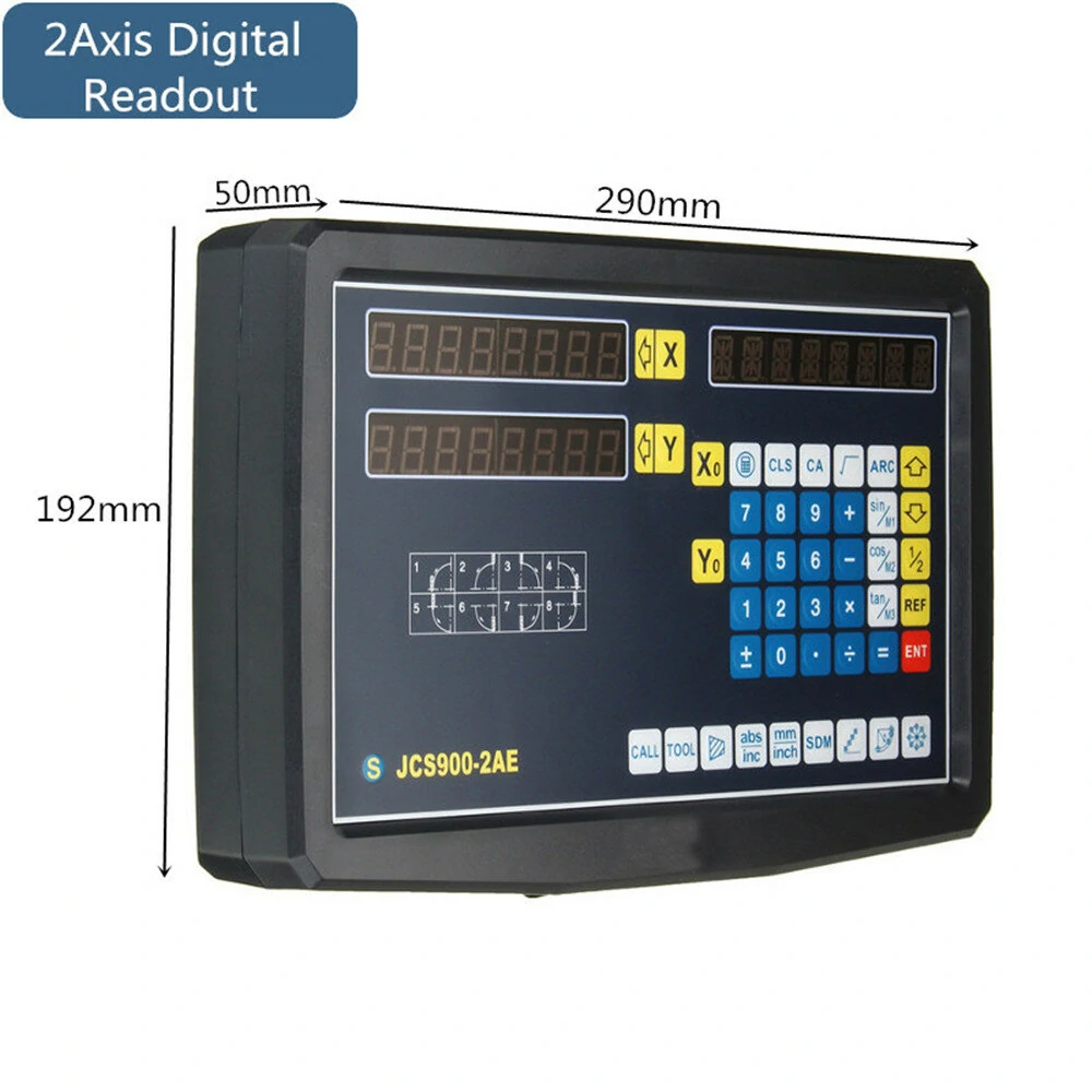 Machifit 2/3 Axis CNC Milling Digital Readout Display | 50-1000mm Linear Scale for Lathe - Image 4