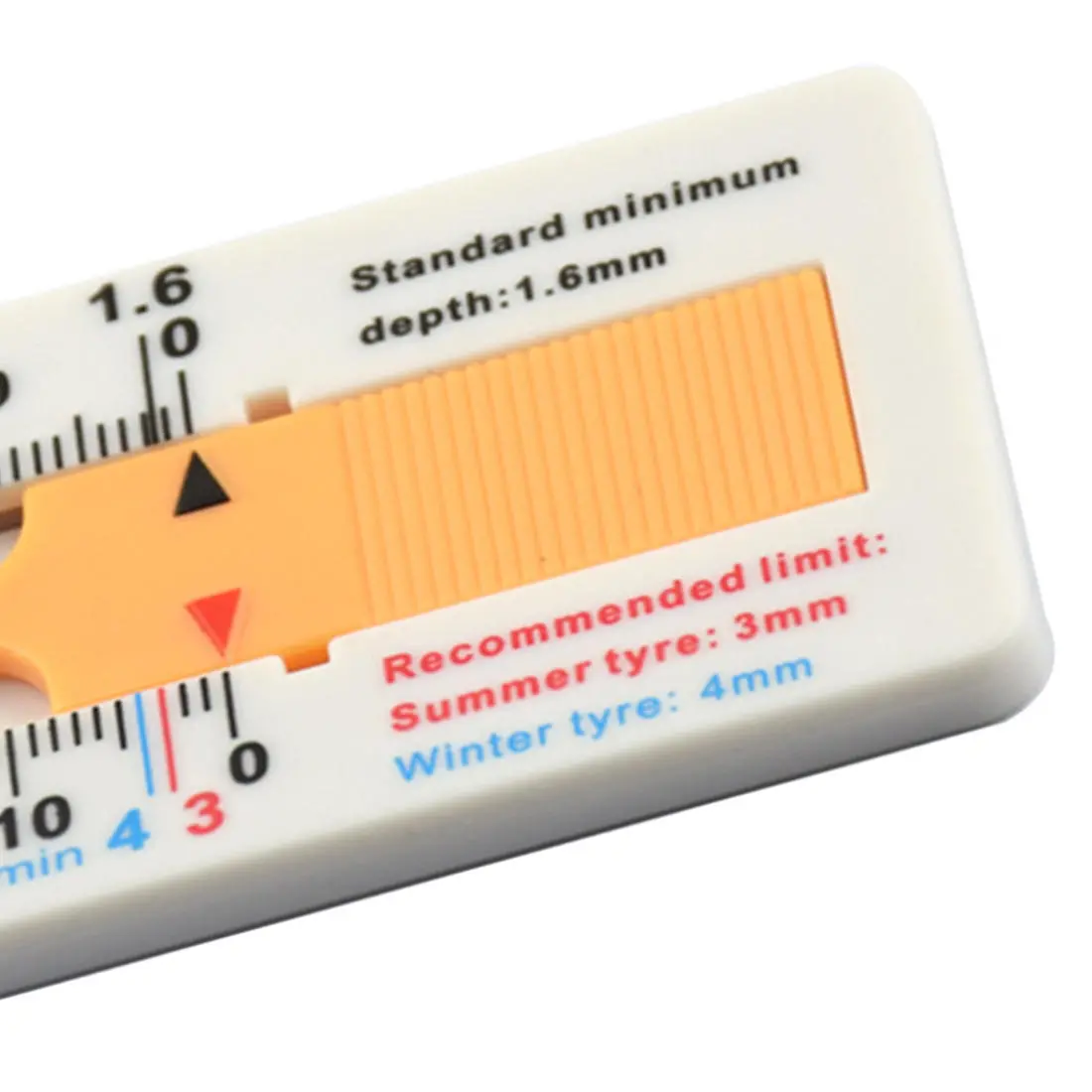 Auto Car Tyre Tread Depth Gauge 0-20mm | Motorcycle Trailer Van Wheel Measure Tool - Image 4