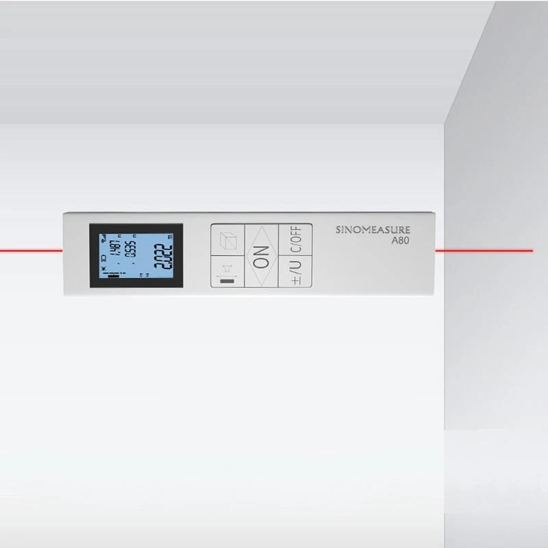 Mini 80M Laser Distance Meter - Two-Way Infrared Rangefinder | High Precision Electronic Ruler for Room Measuring - Image 2