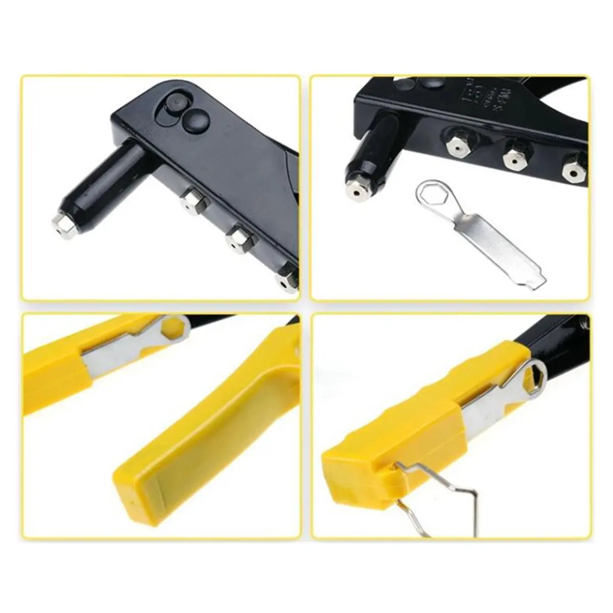 Perforated Hand Riveter - 4.0mm 4.8mm Capacity With Wrench | Rivet Gun Tool - Image 5